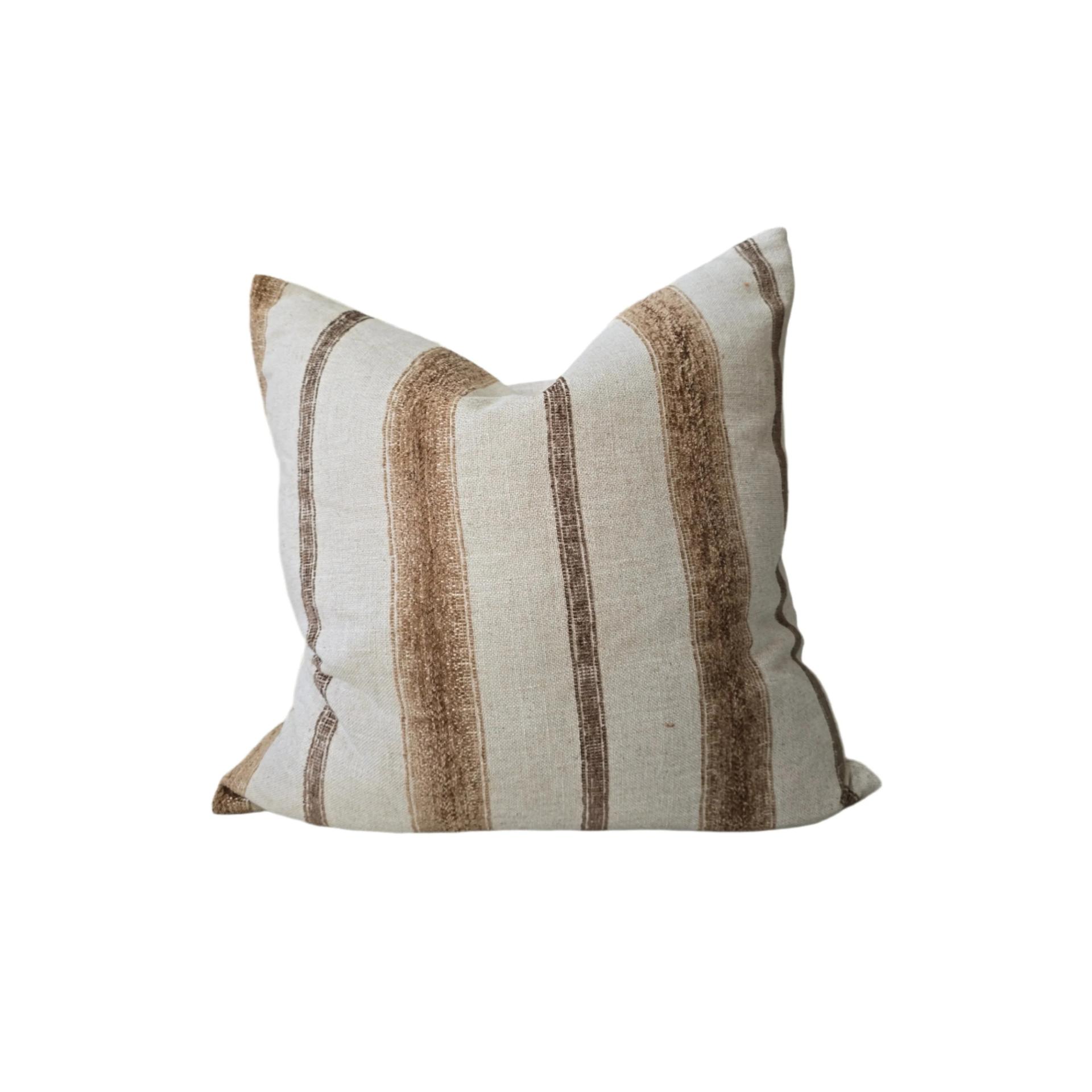 Sadie cushion in Cinnamon,  Macey & Moore      $55.30 (usually $79)