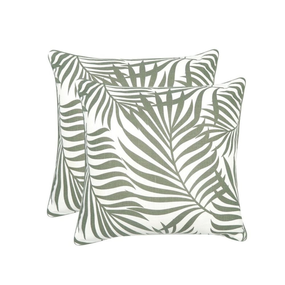 Palmy Days Green Cushion  Fantastic Furniture      $39