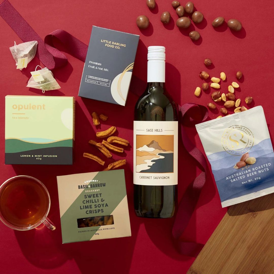 Red Welcome Home Hamper