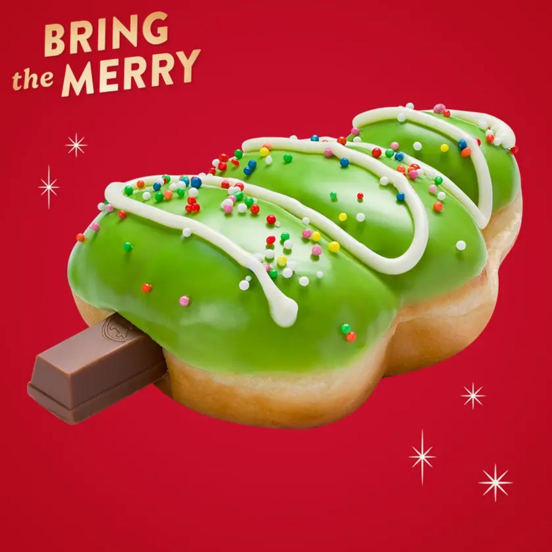Krispy Kreme Christmas Tree Doughnut