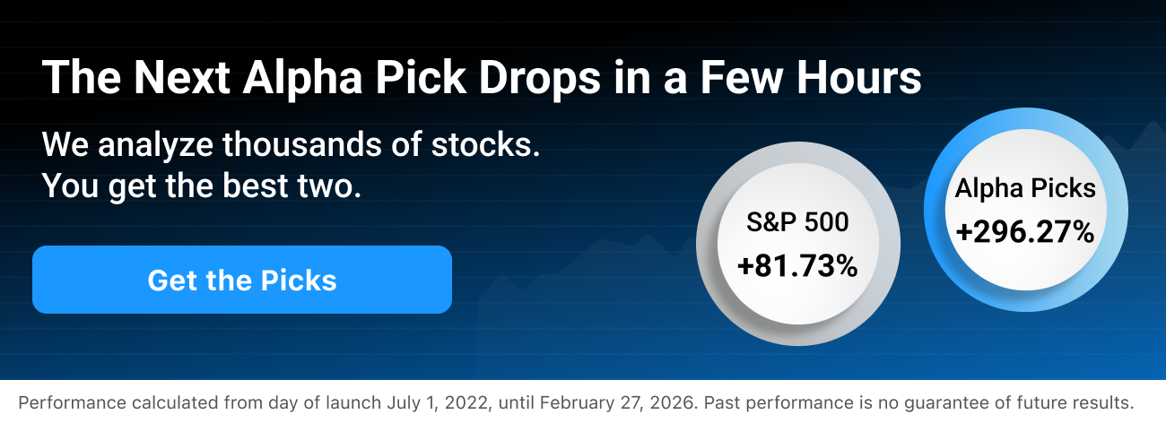 The next Alpha Pick drops soon