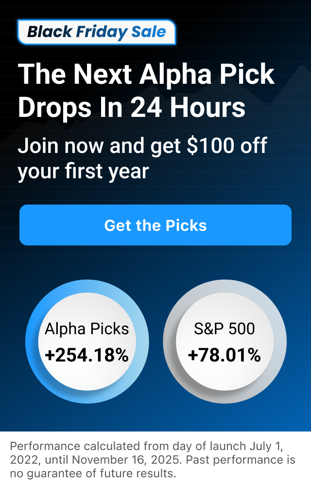 The next Alpha Pick drops in 24 hours