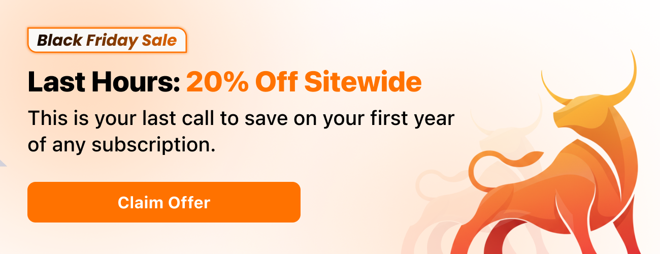 Last Hours: 20% off any Seeking Alpha service