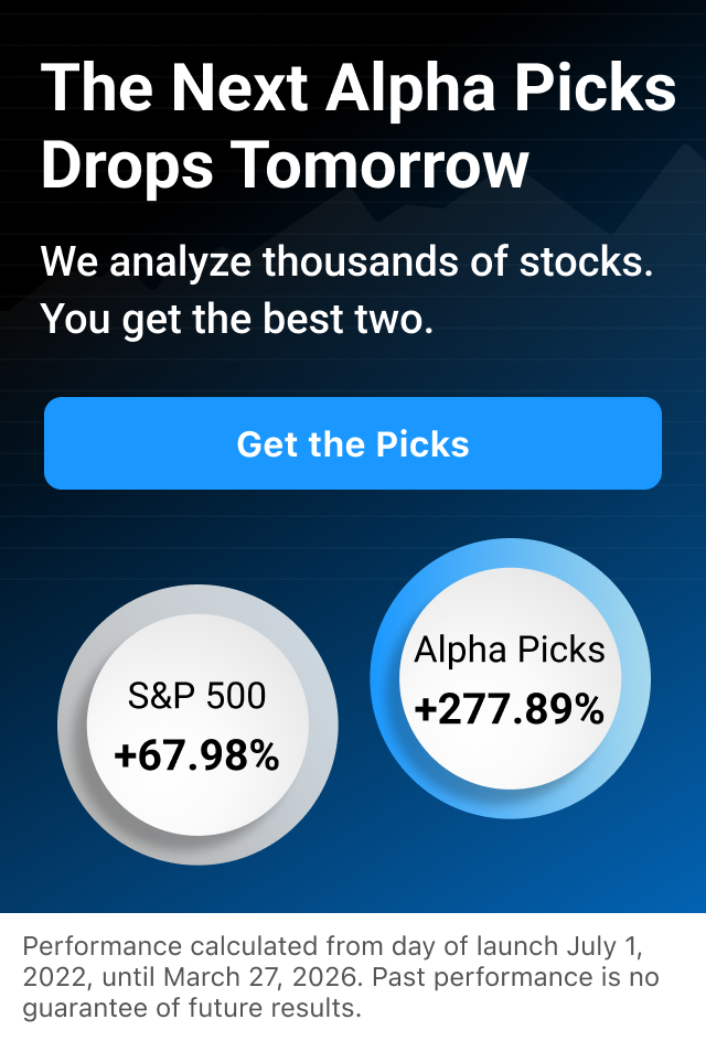 The next Alpha Pick drops soon