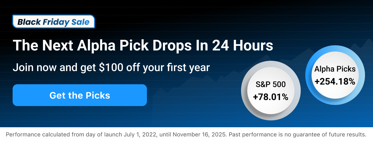 The next Alpha Pick drops in 24 hours