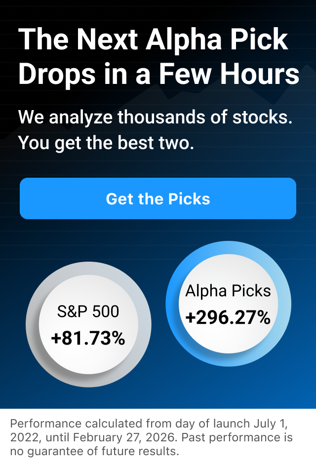 The next Alpha Pick drops soon