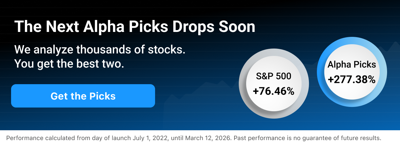 The next Alpha Pick drops soon