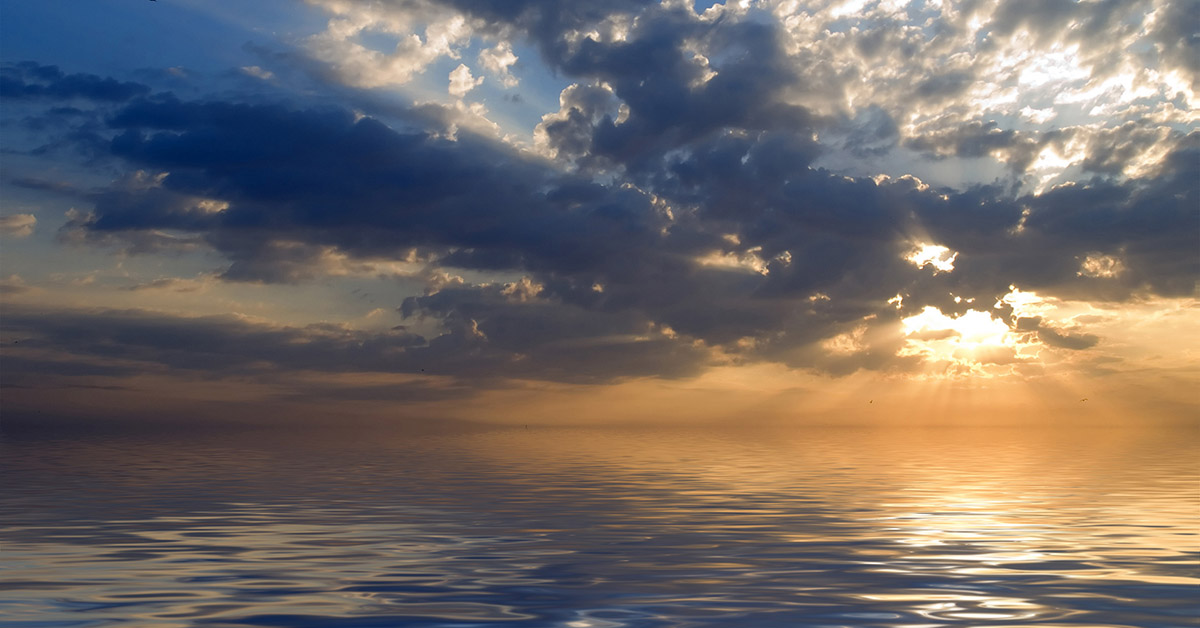 Nature image of beach and ocean