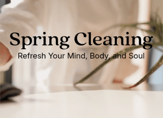 Spring Cleaning graphic