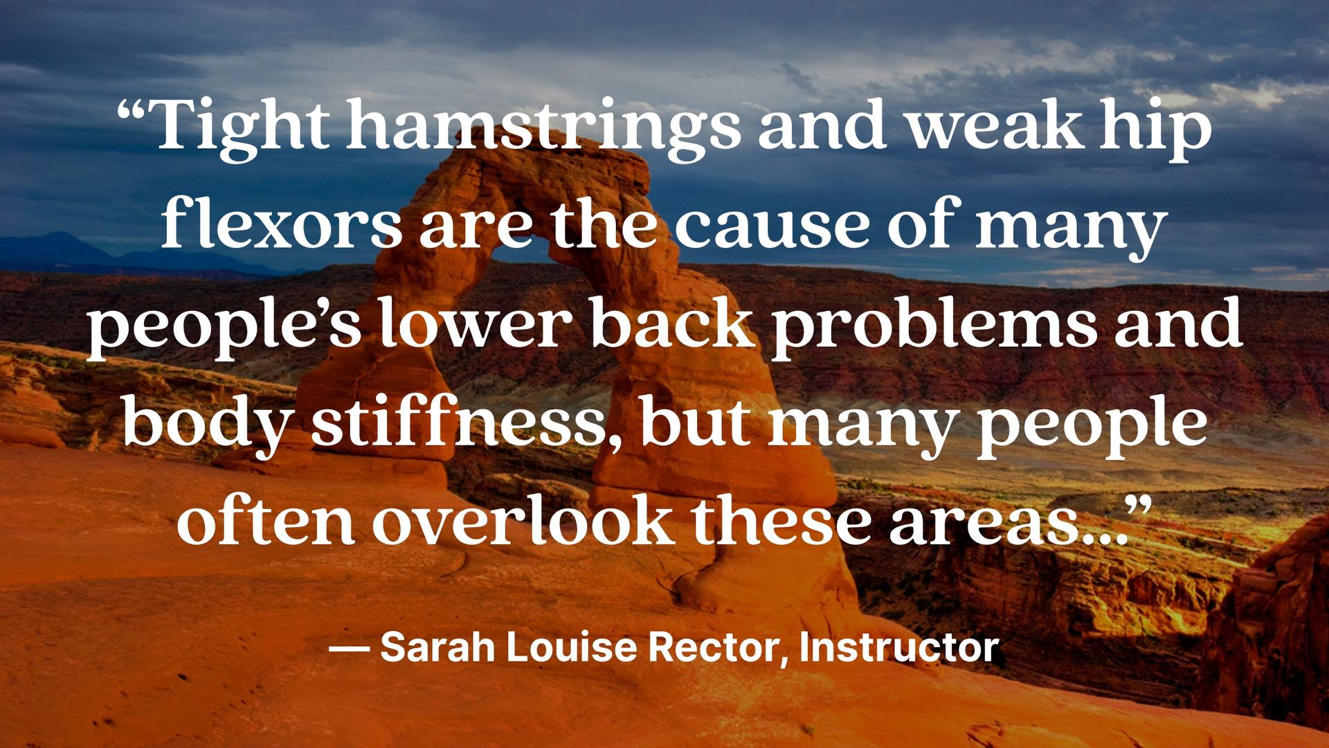 Course image with quote overlayed