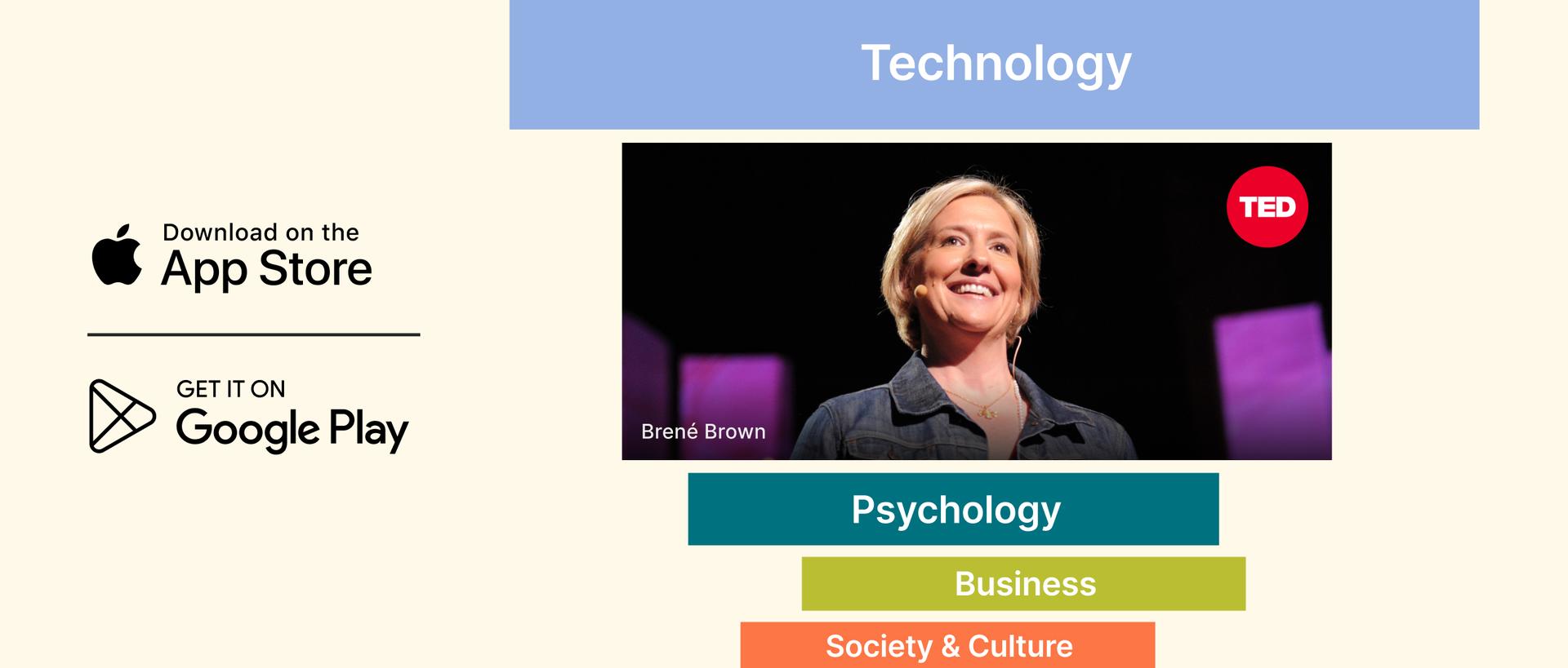 TED App - Knowledge adds up 