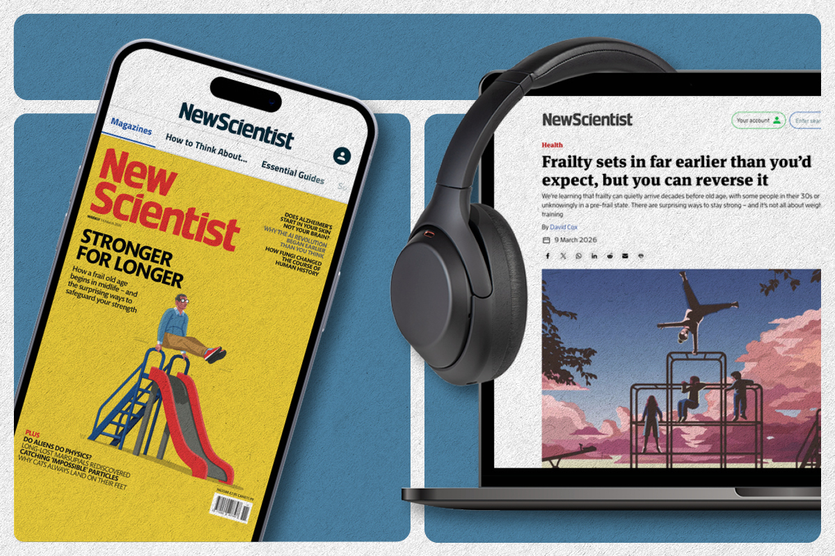 New Scientist subscriptions. Links to offer