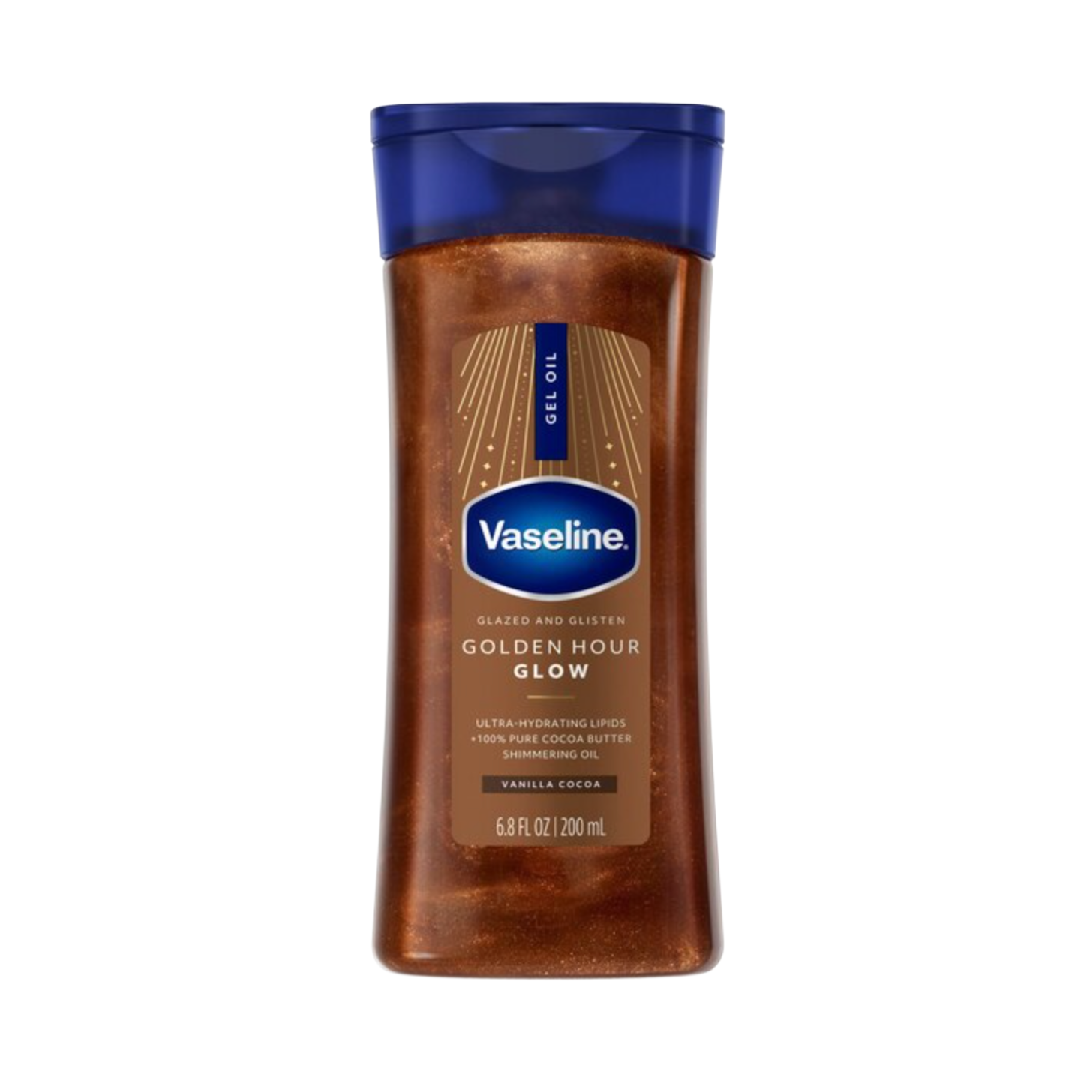 Vaseline Glazed & Glisten Shimmering Gel Oil