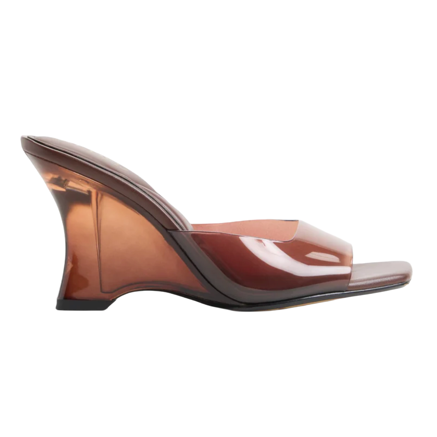 Aldo Lumina Brown Wedge Sandal