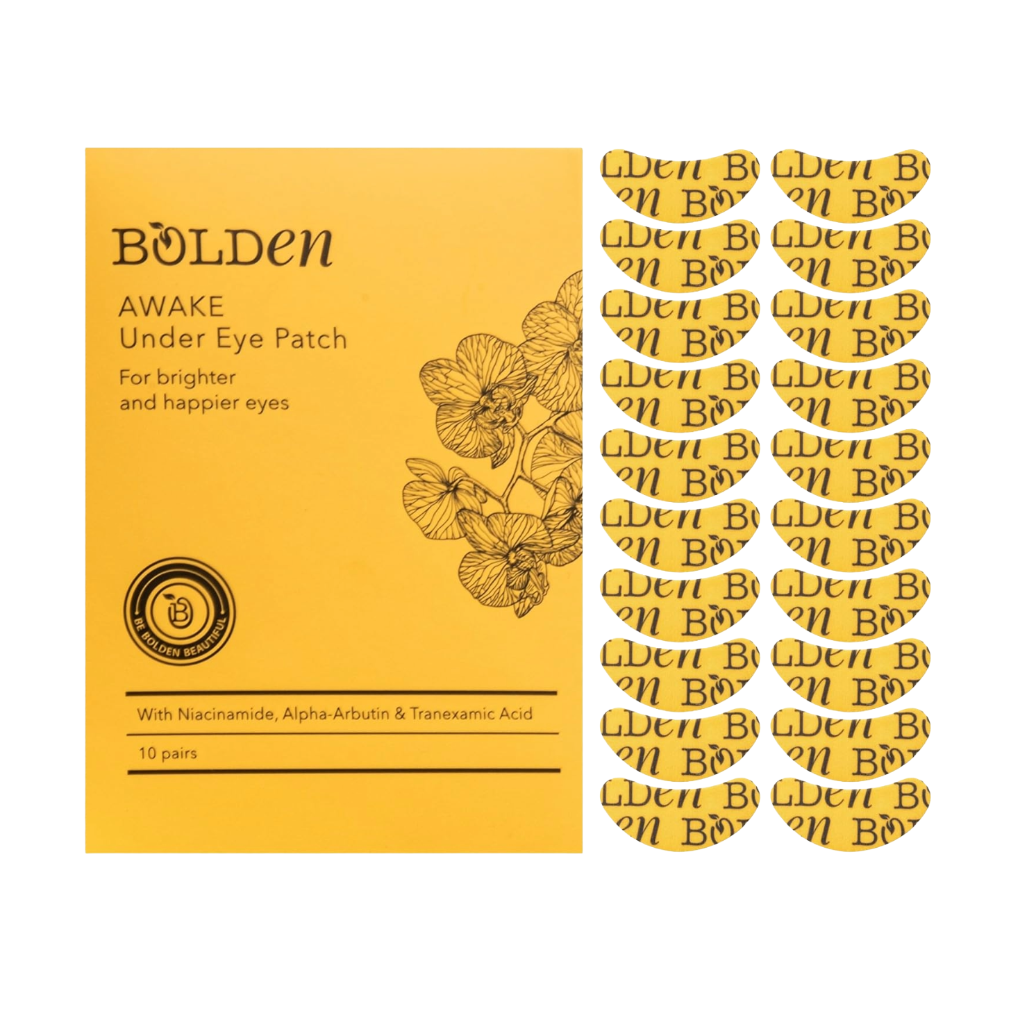 Bolden Awake Under Eye Patches