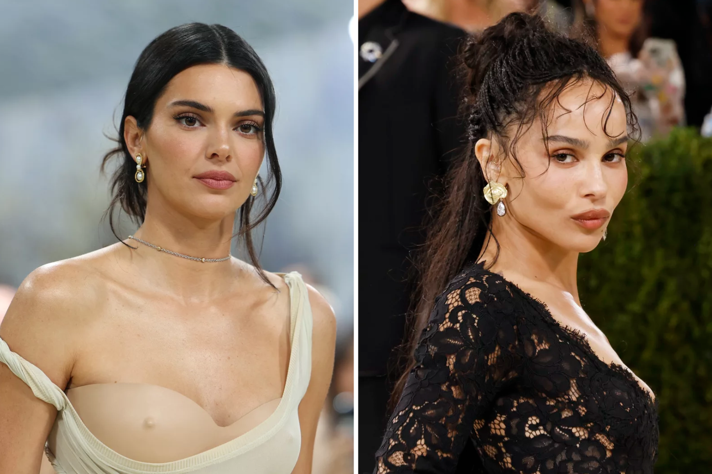 Kendall Jenner and Zoë Kravitz at the 2026 Met Gala