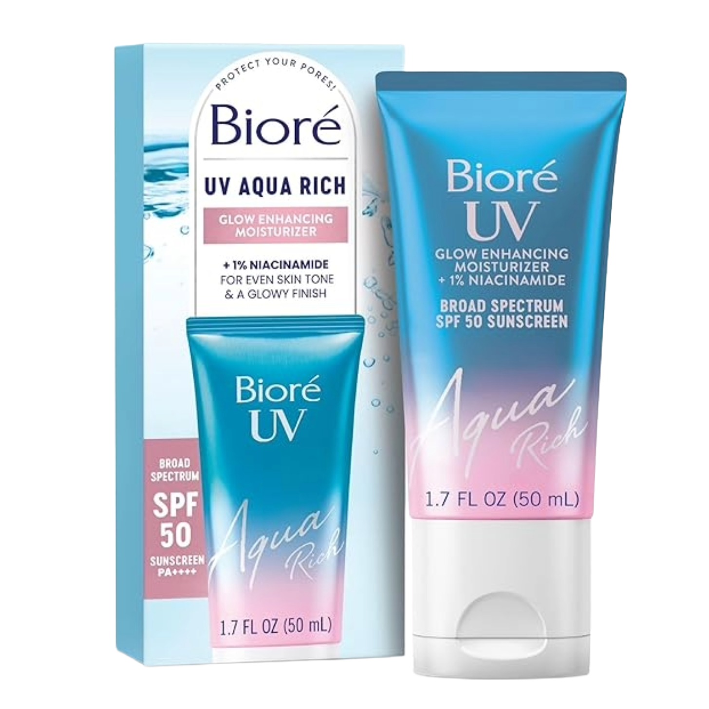 Bioré UV Aqua Rich Glow Enhancing Moisturizer