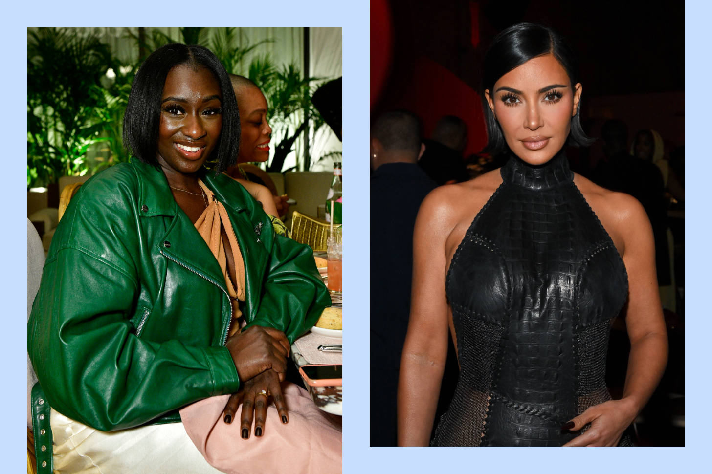 A photo of Diarrha N'Diaye and Kim Kardashian 