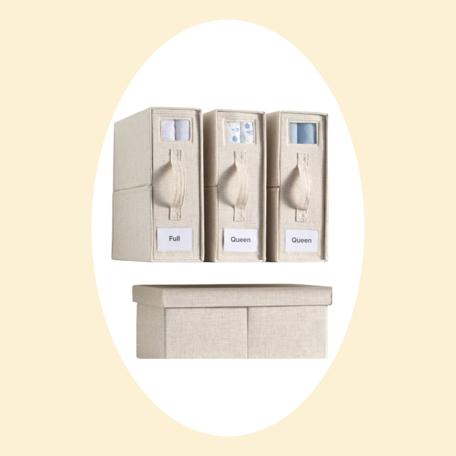 The Container Store Cambridge Sheet Organizer Set