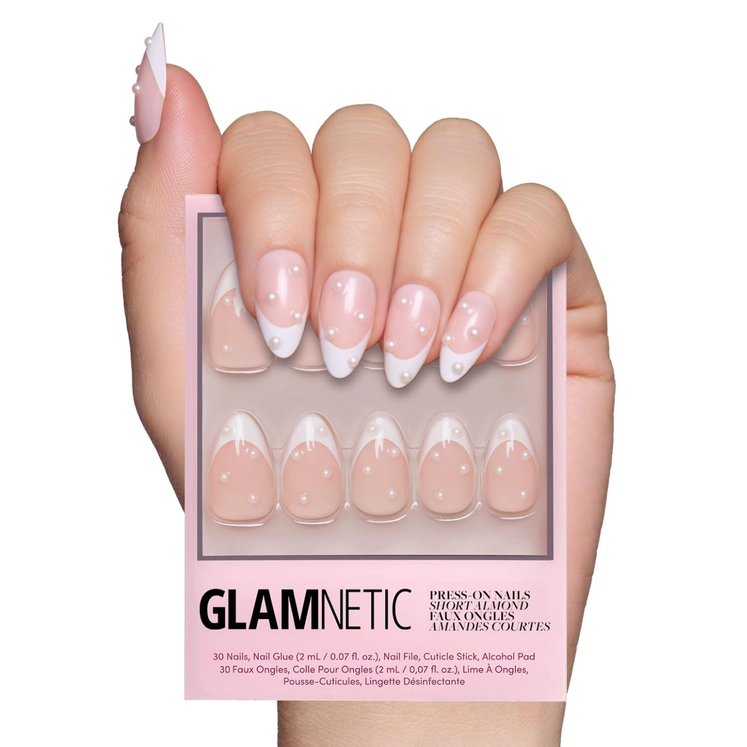 Glamnetic French Pearl Press On Nails