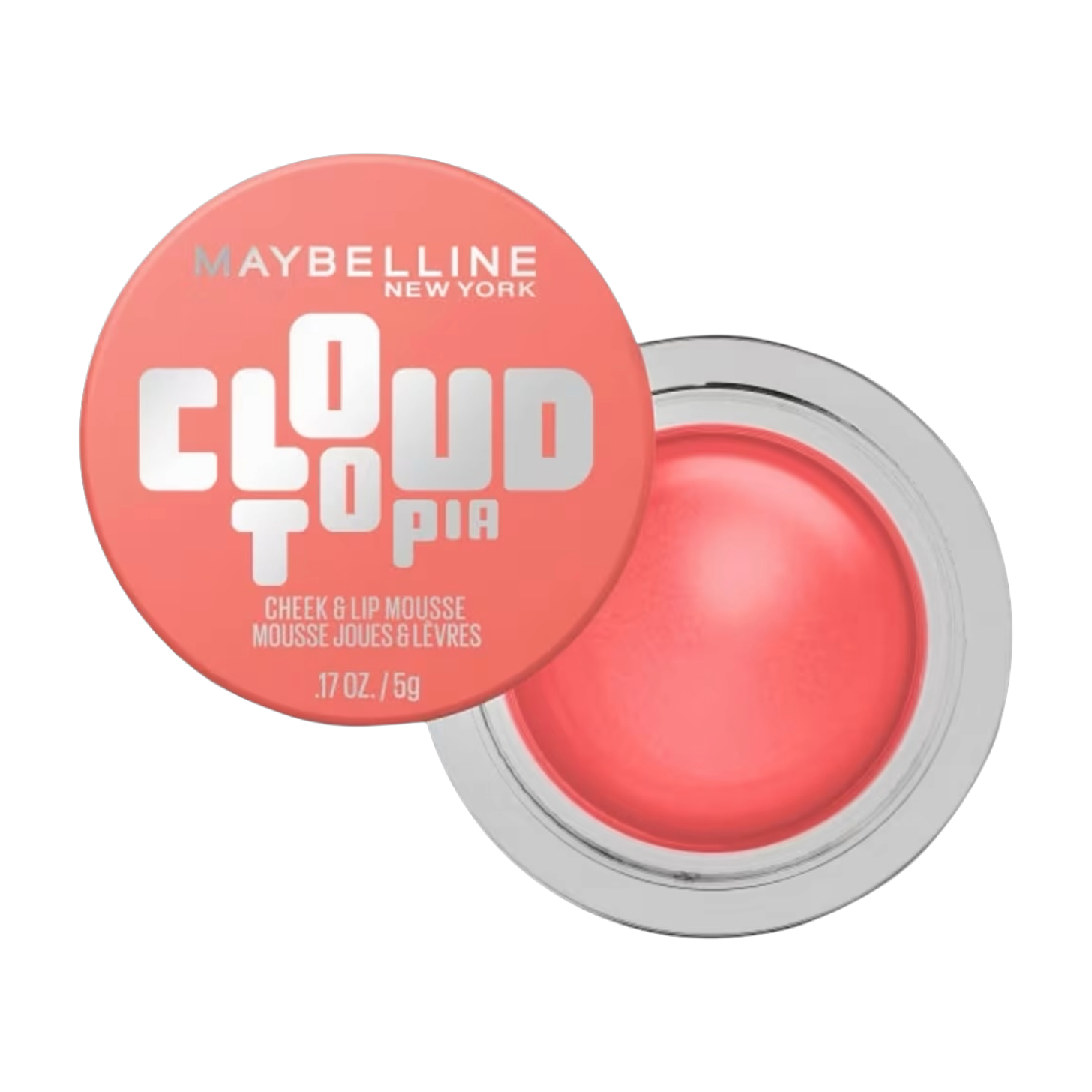 Maybelline Cloudtopia Cheek & Lip Mousse in Coral Illusion