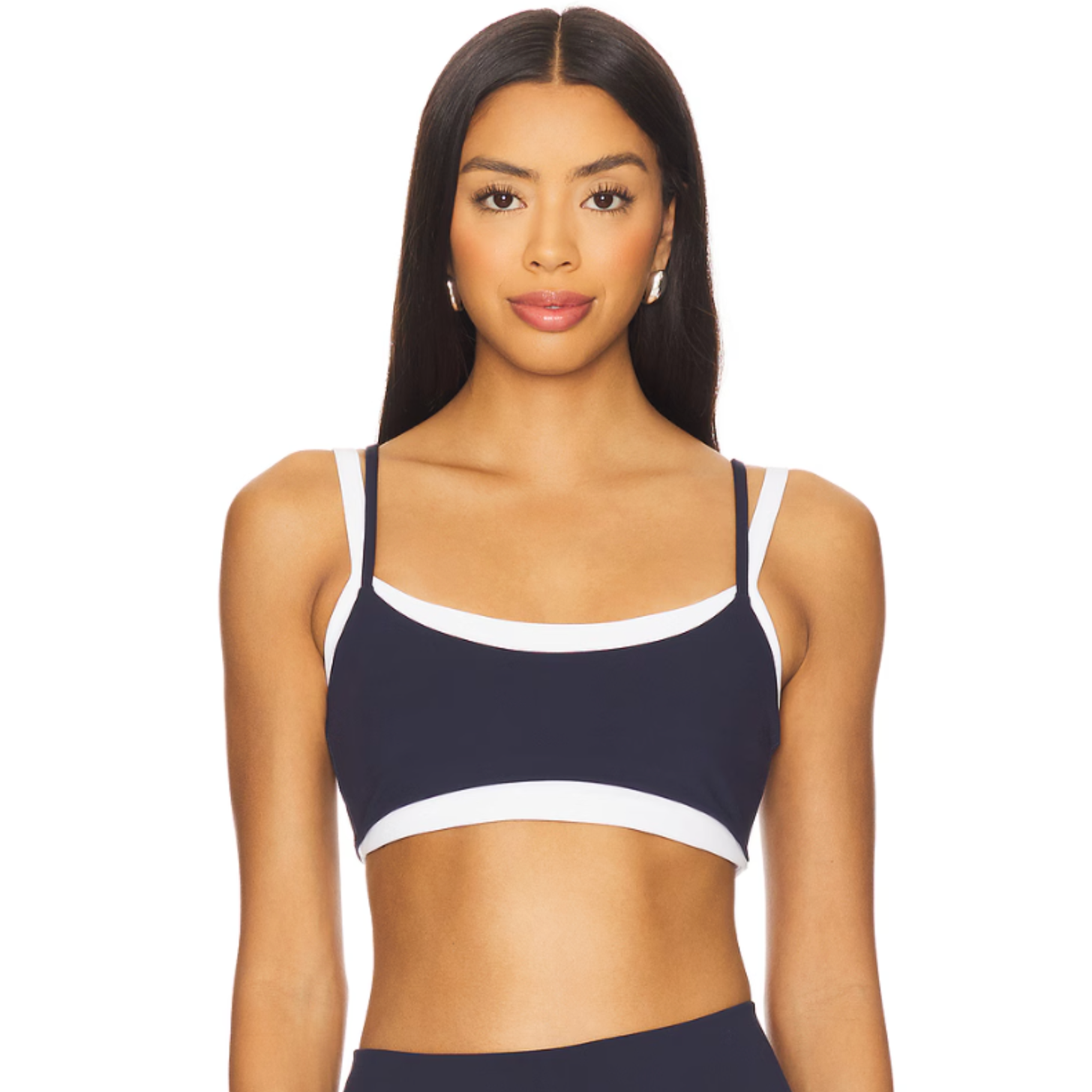Form Layered Sports Bra Navy Blue
