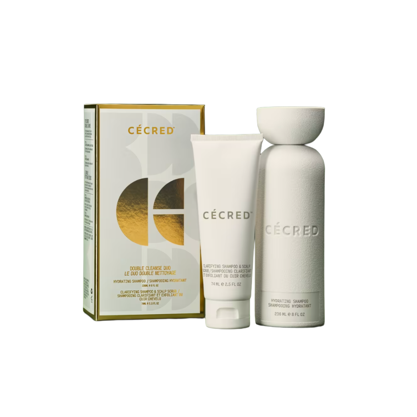 Cécred Holiday Double Cleanse Duo