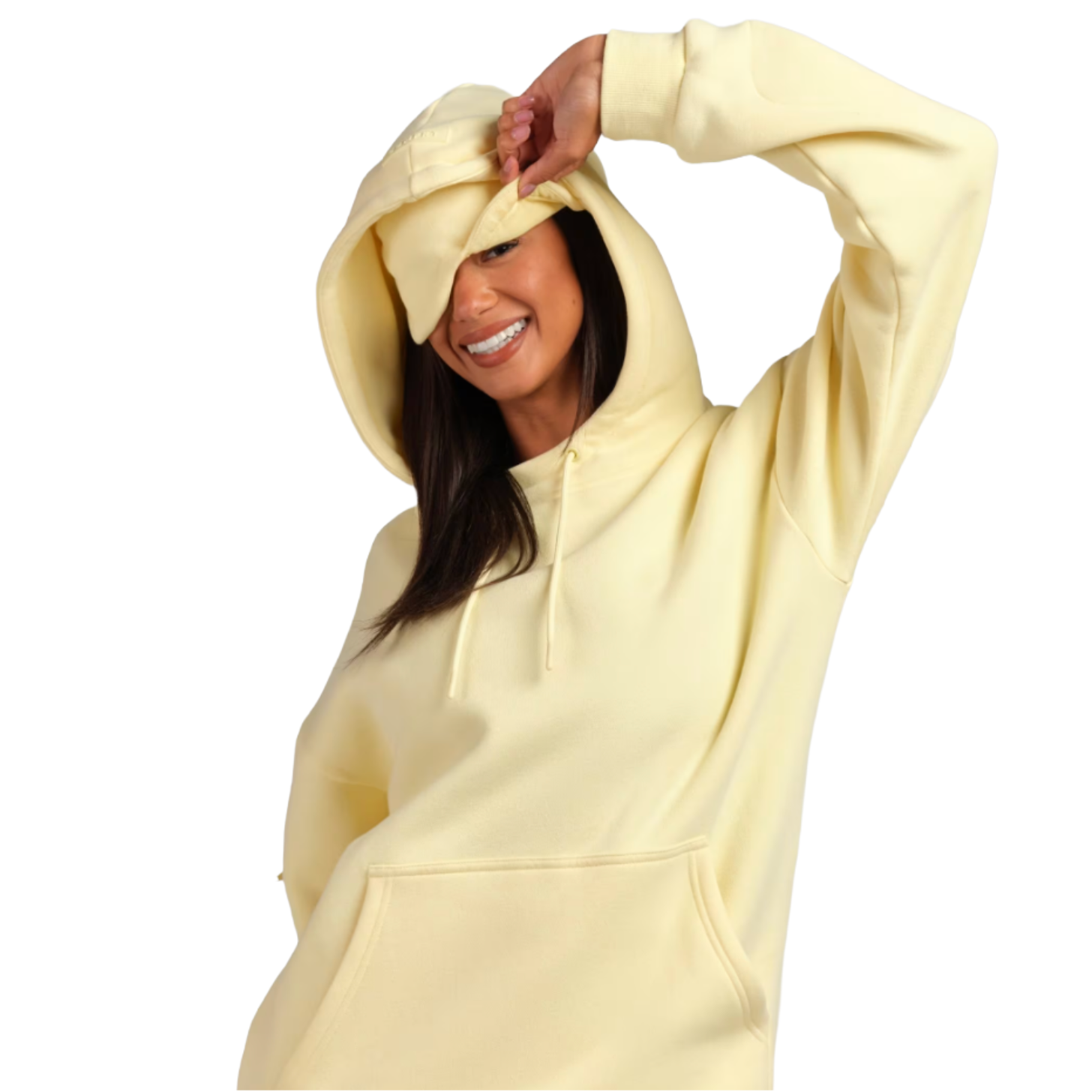 Comfrt Halo Airplane Mode Hoodie in Yellow