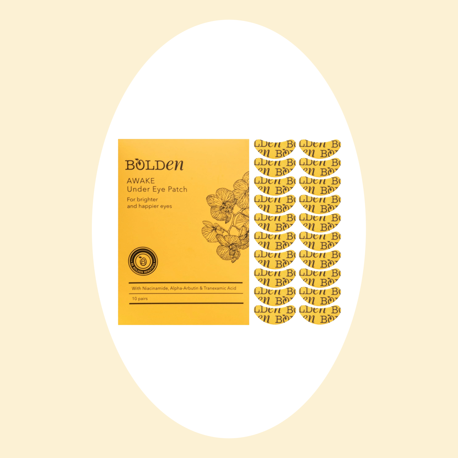 Bolden Awake Under Eye Patches