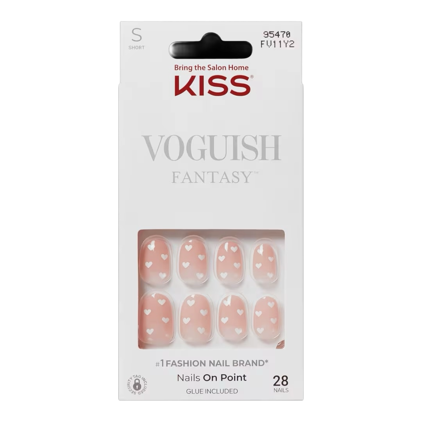 Kiss Voguish Fantasy Sparkle Splay Press-On Nails