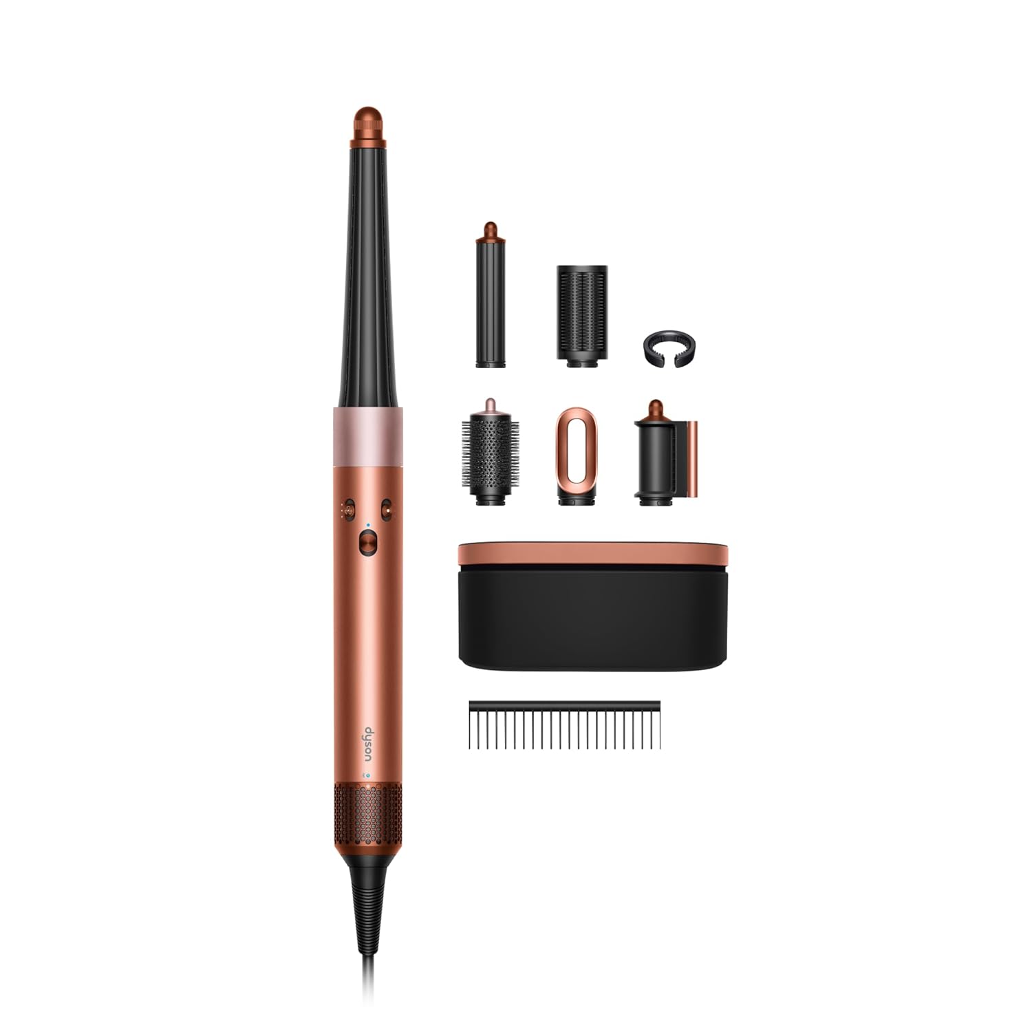 Dyson Airwrap hair tool.