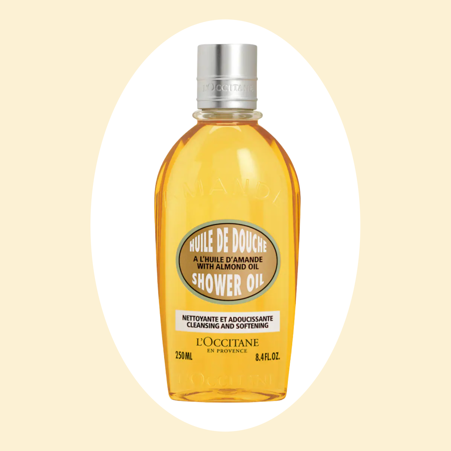 L'Occitane Cleansing And Softening Refillable Shower Oil