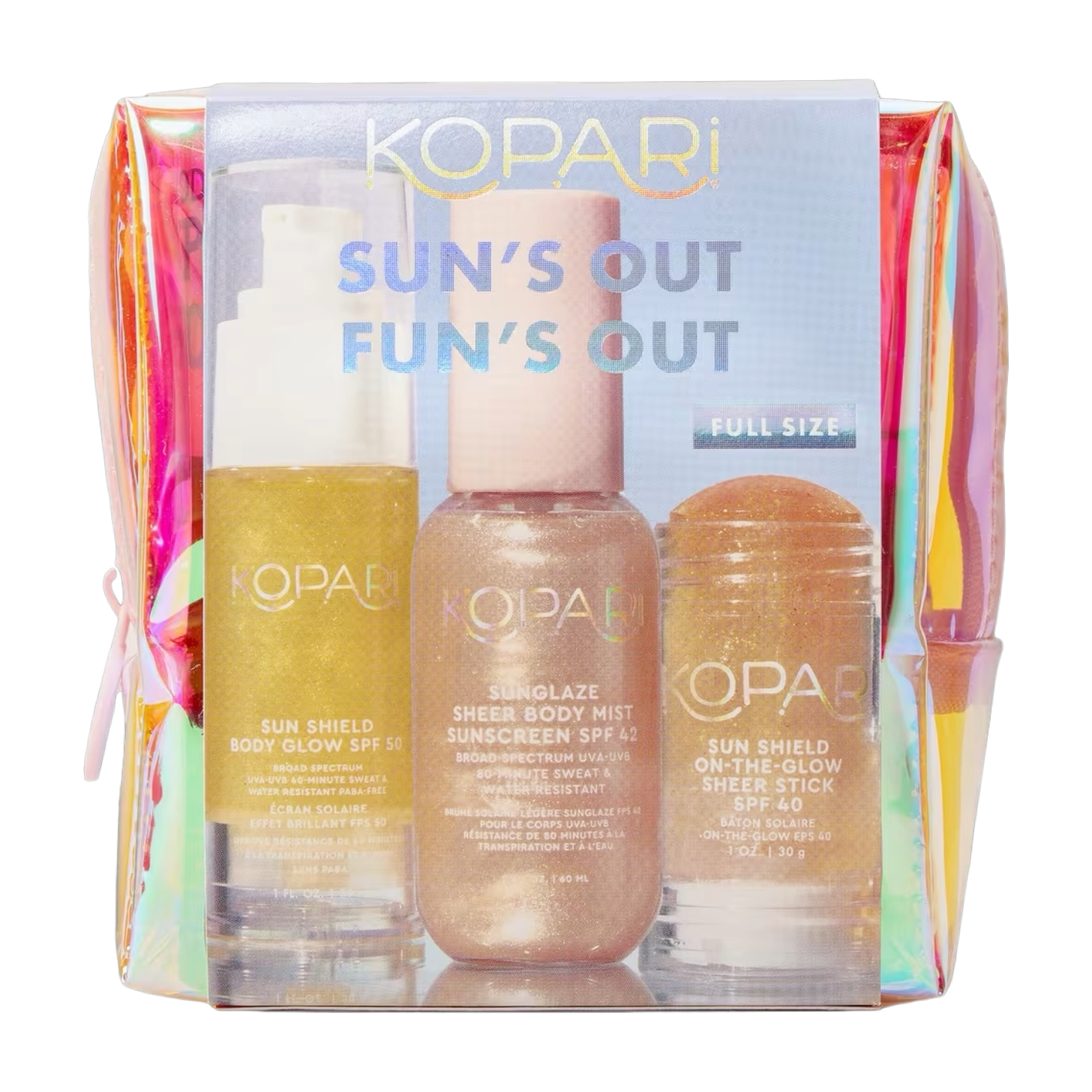 Kopari Beauty Sun's Out, Fun's Out SPF Body Kit