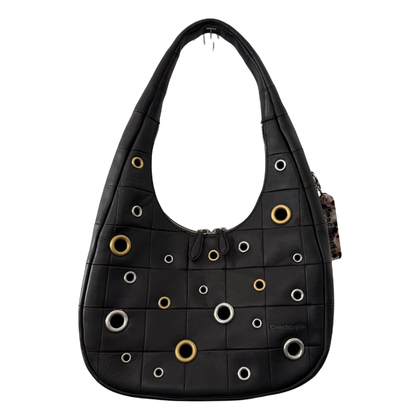 Coachtopia Patchwork Hobo Shoulder Bag
