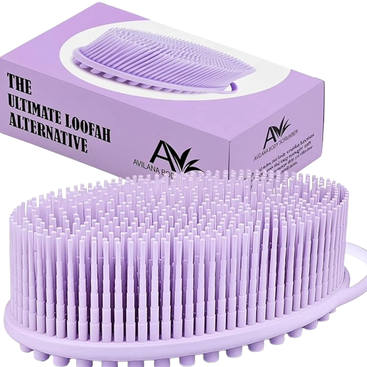 Avilana Silicone Body Scrubber