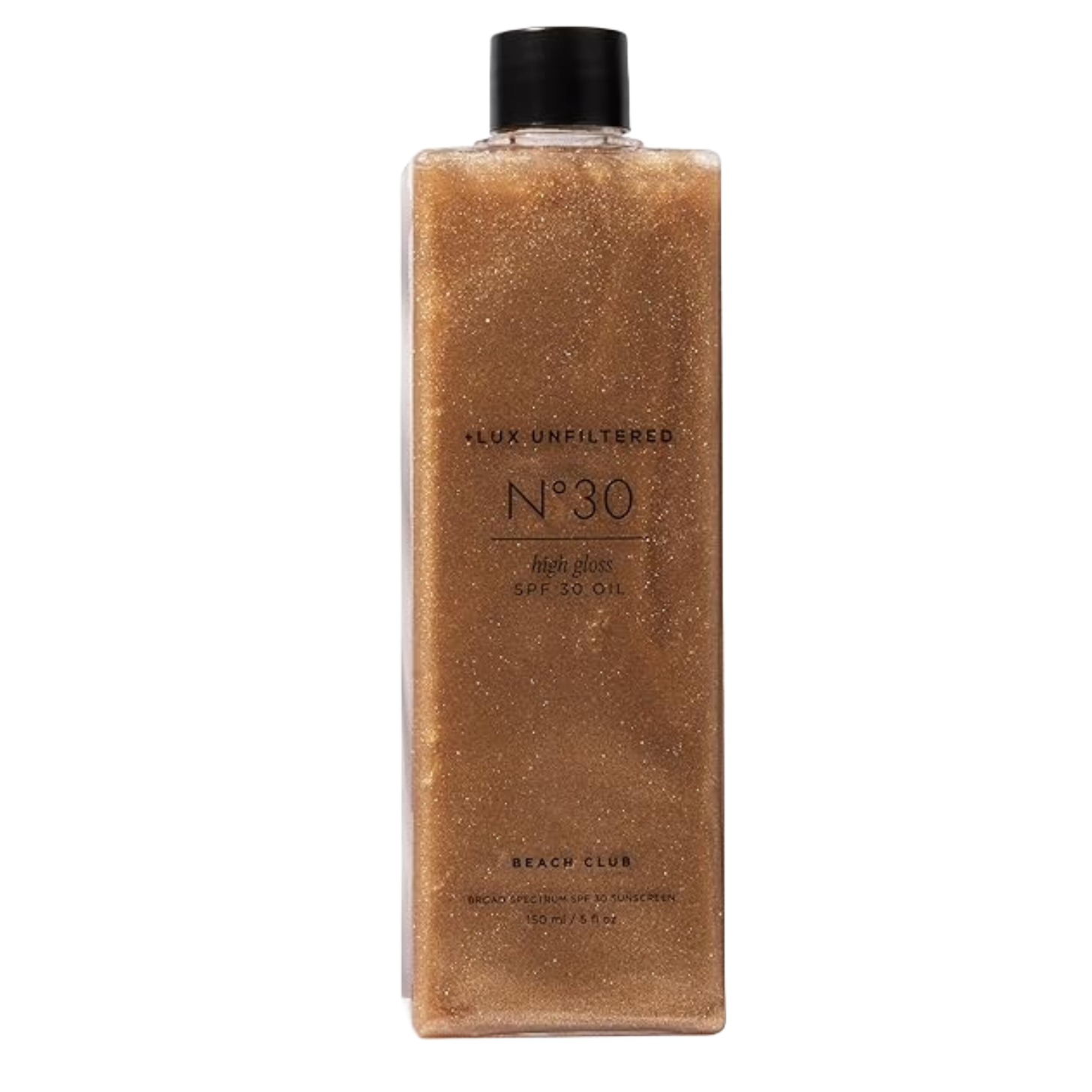 Shimmering body oil