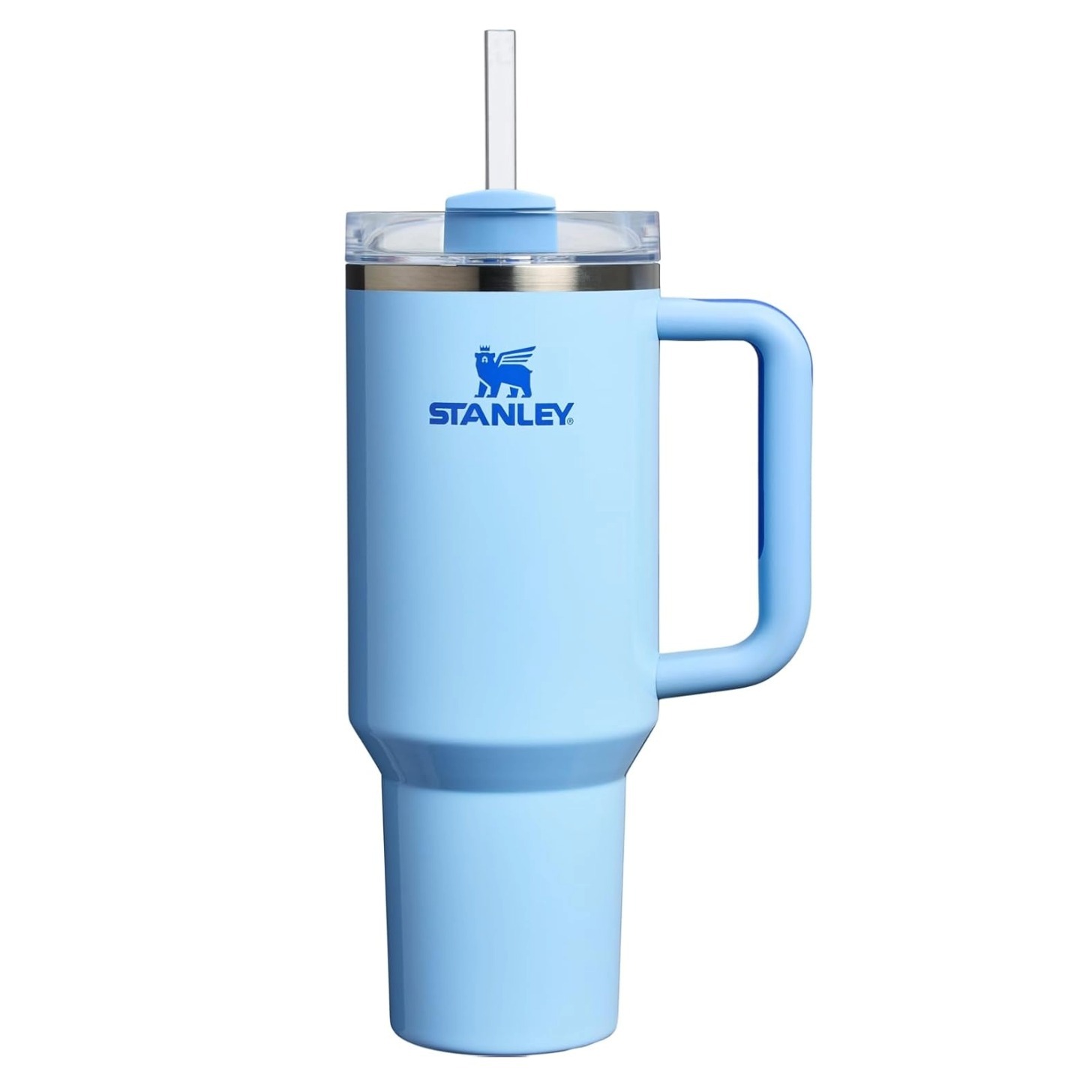 Blue Stanley tumbler
