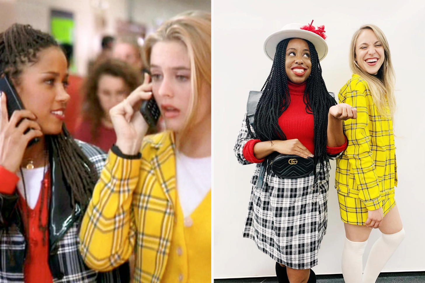 A 2-Up of Cher and Dionne in 