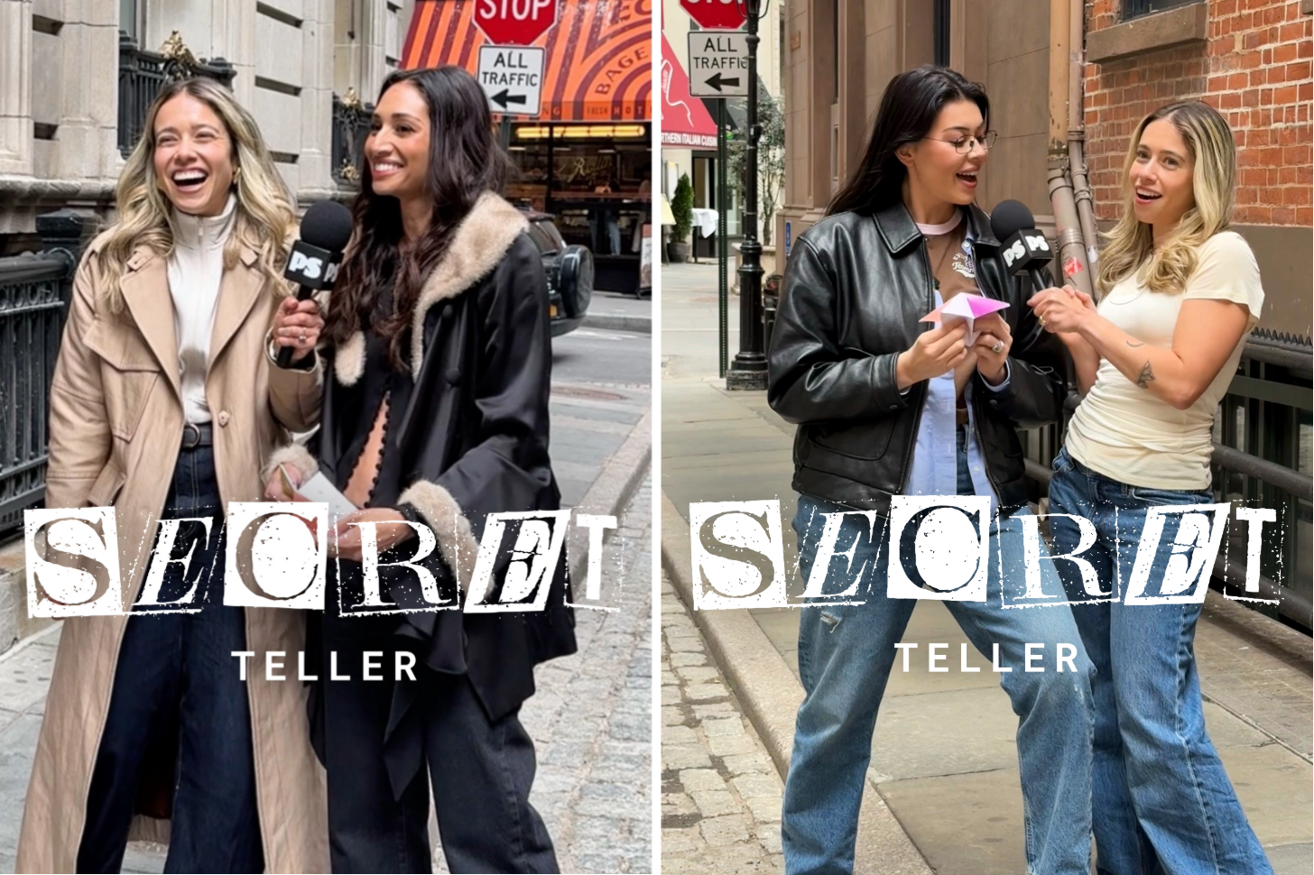 Sarah Wasilak Playing Popsugar's Secret Teller With Meaghan Rath and Lauren Chan