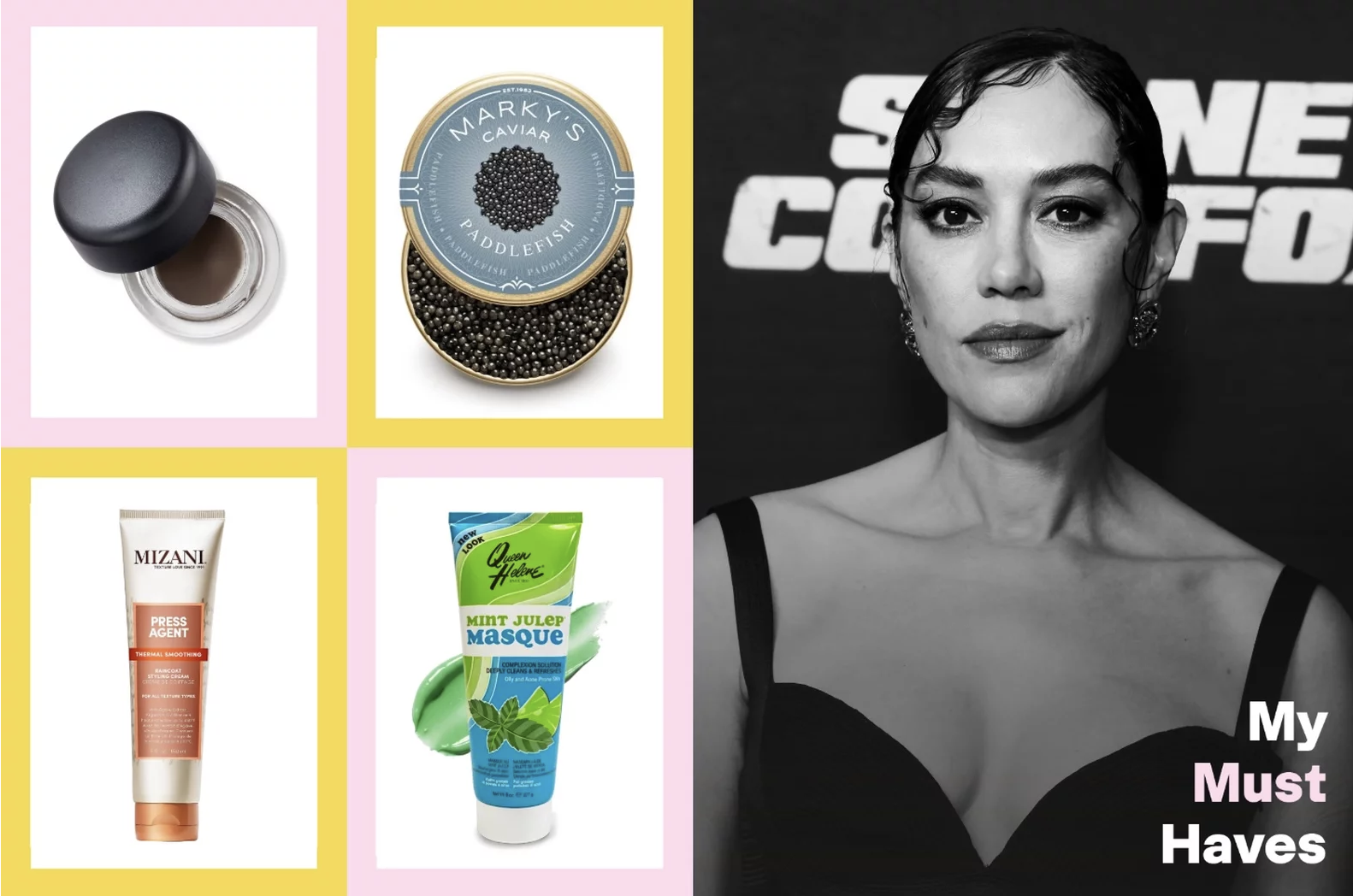 Mishel Prada's Must Haves, From an $8 Clay Mask to an Affordable Tin of Caviar