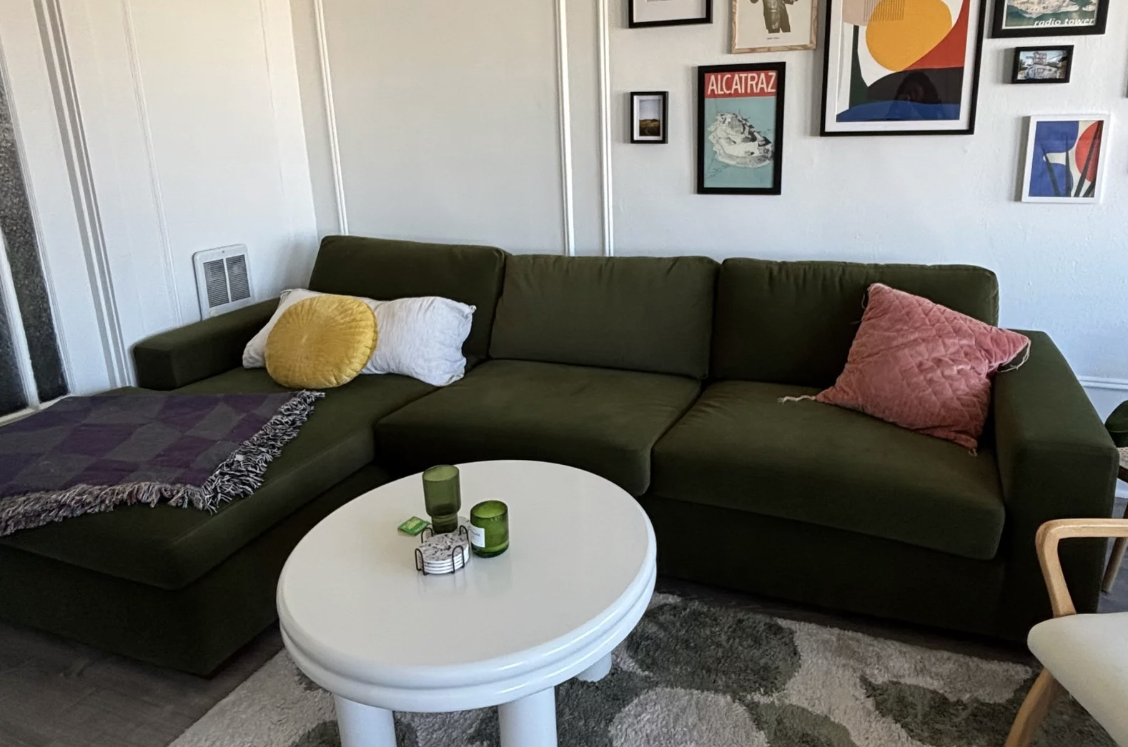 This Roomy Albany Park Sectional Has Become the Star of My Living Room