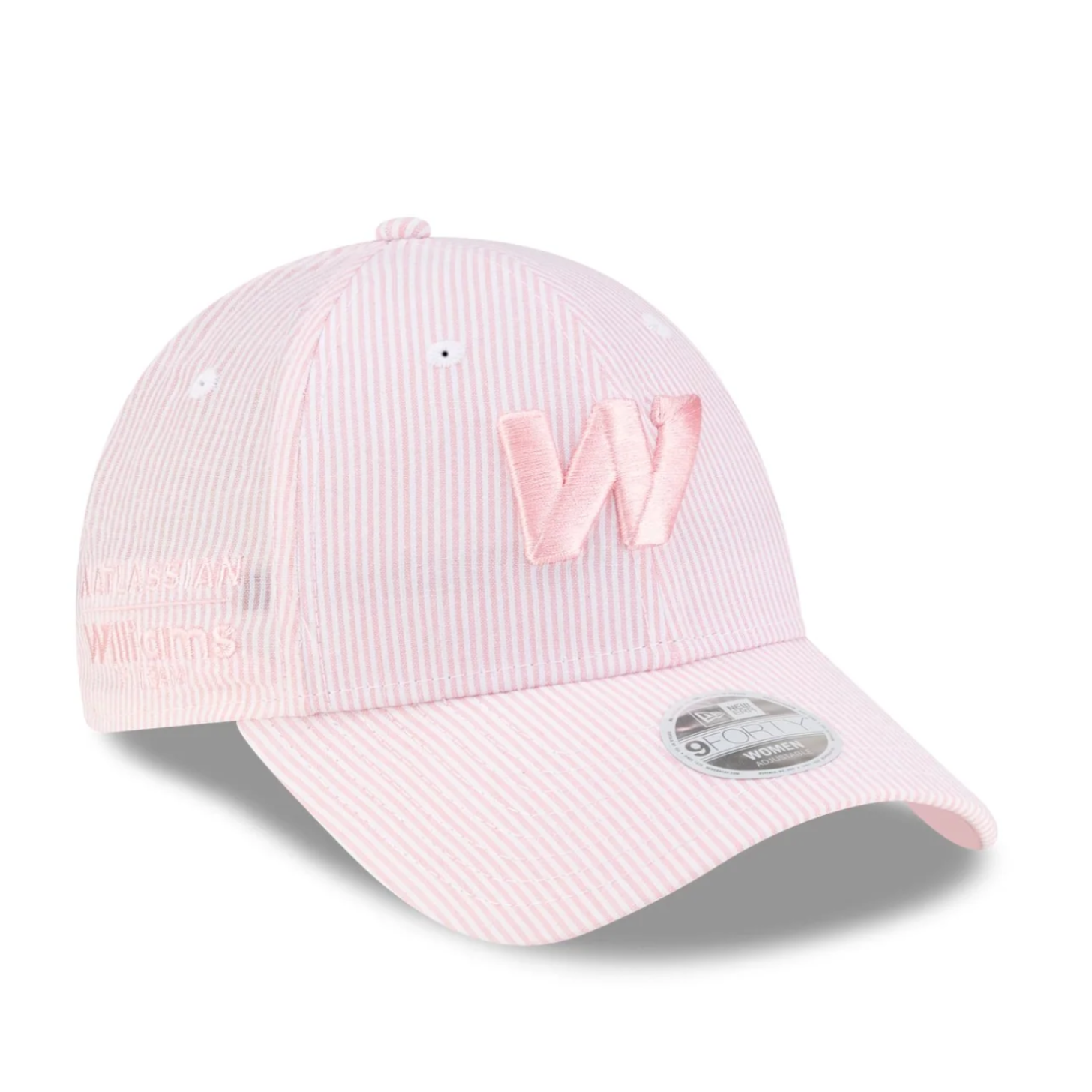 Williams Pink Seersucker 9Forty Trucker Hat