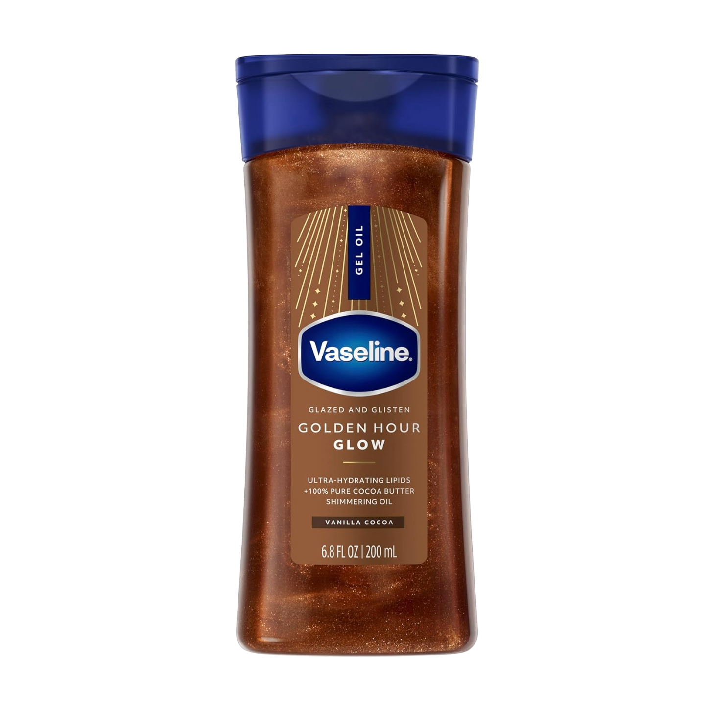 Vaseline Glazed and Glisten Golden Hour Body Oil