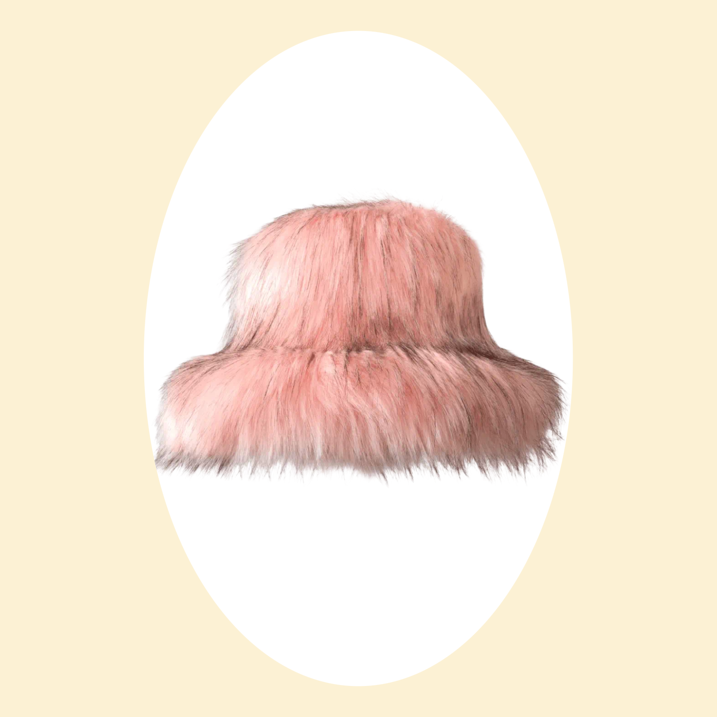 Tyler Lambert Pink Furry Bucket Hat