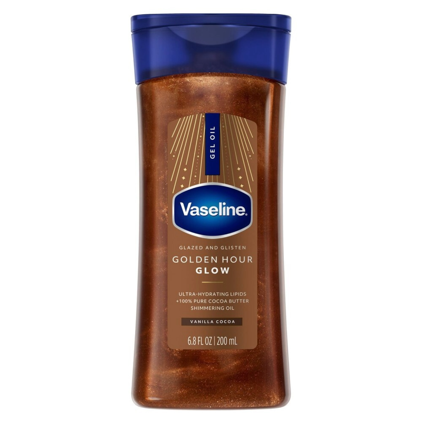 Vaseline Glazed & Glisten Shimmering Gel Oil