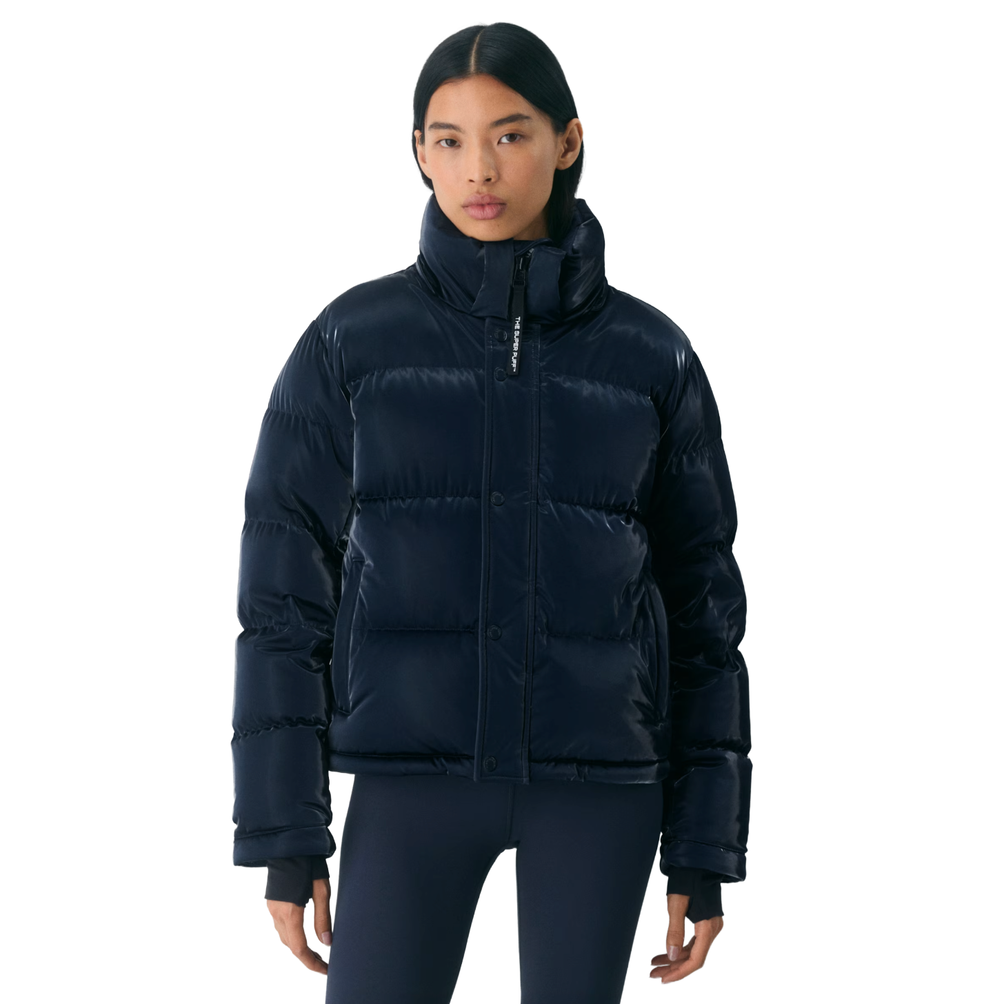 Aritzia The Super Puff Shorty Liquid Shine