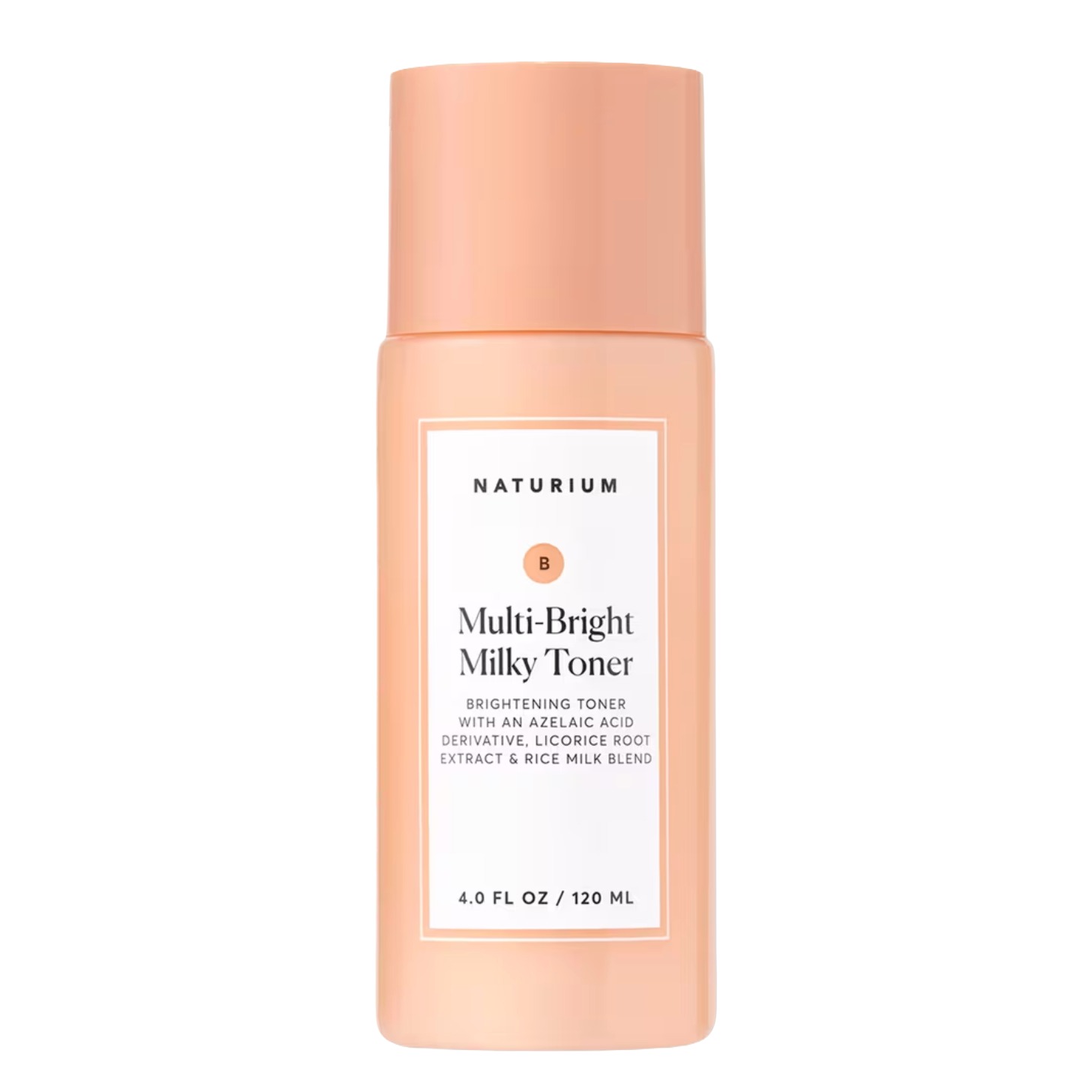Pink bottle of Naturium Milky Toner