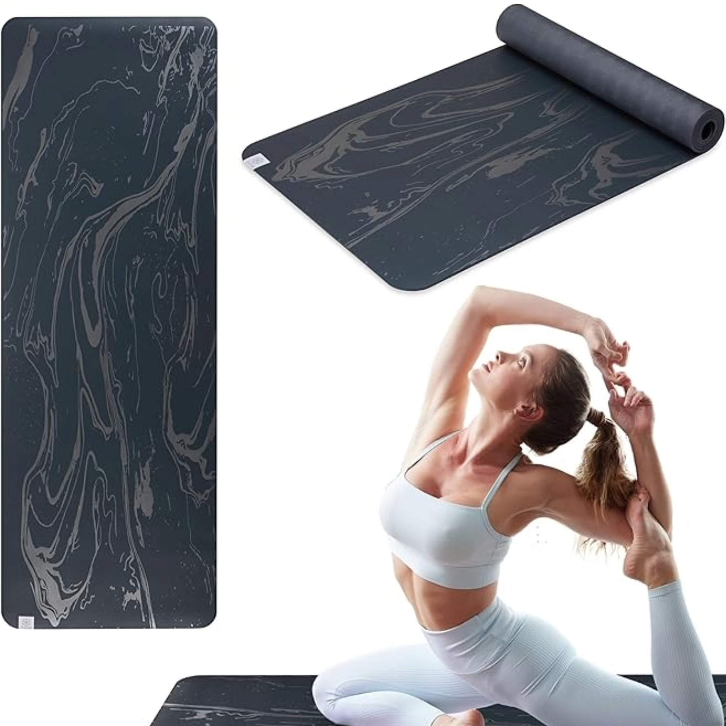 Gaiam Dry-Grip Yoga Mat