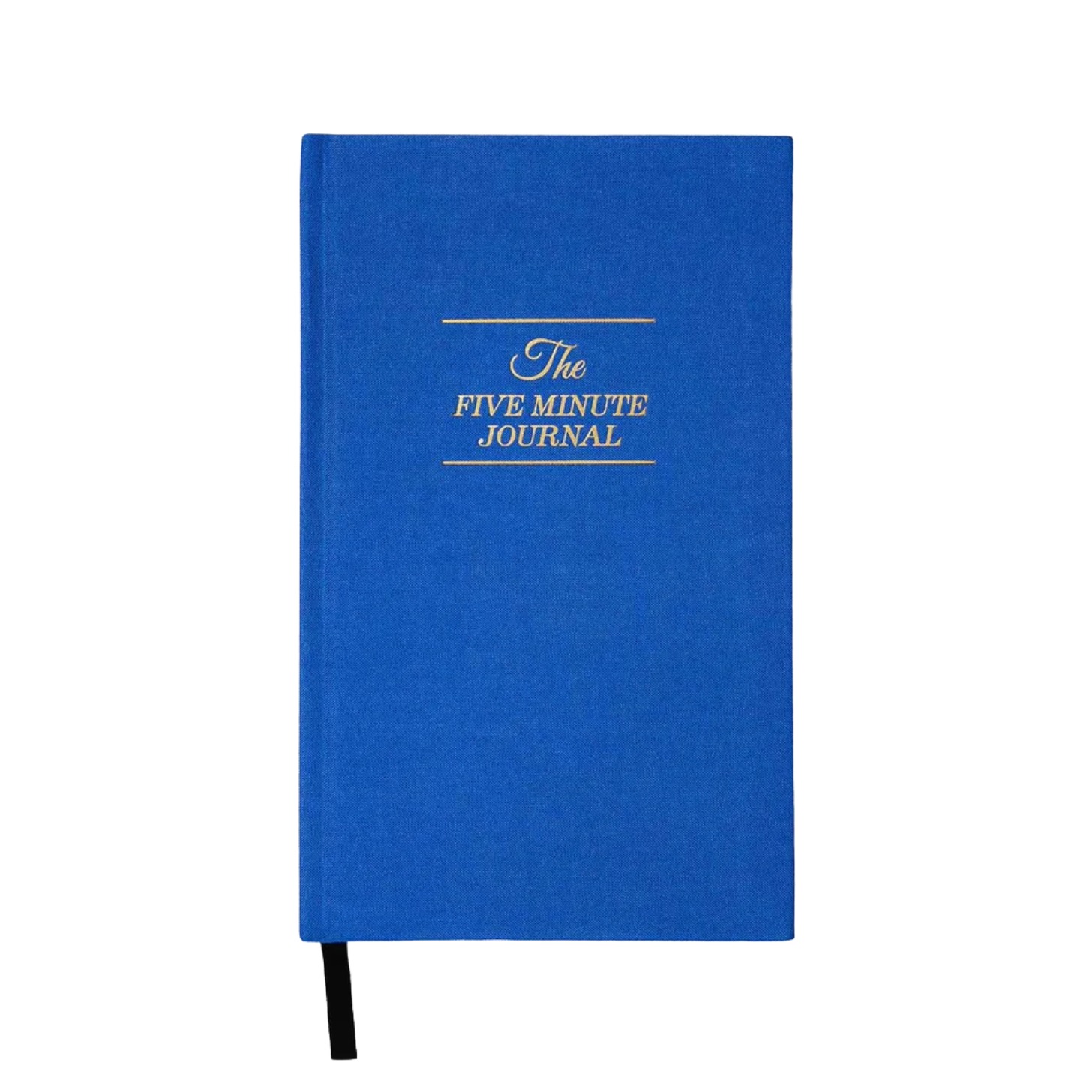 A blue journal.