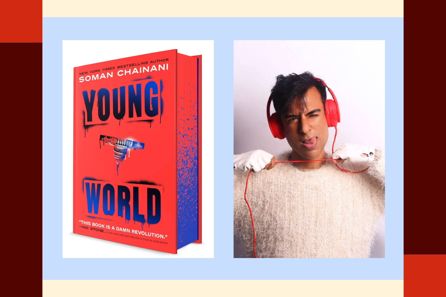soman chainani author of young world